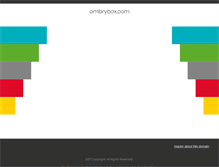 Tablet Screenshot of ambrybox.com